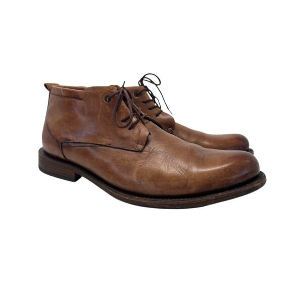 Sutro Footwear Men’s Lee Honey Brown Leather Ankle Lace up Chukka Boot Size 11 D - Picture 5 of 14